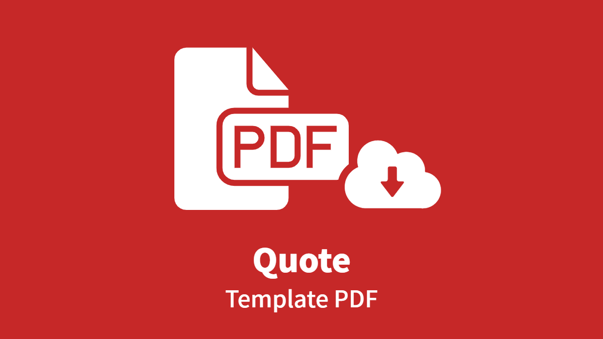 Base PDF: Quotation