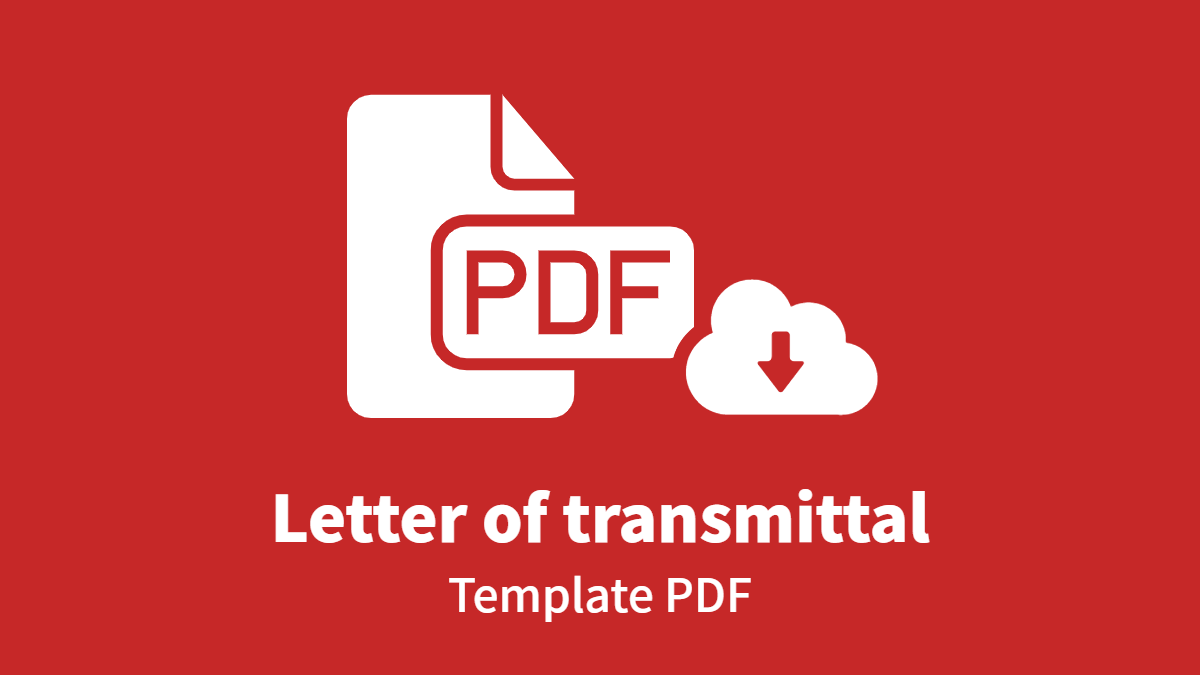 Base PDF: Letter of transmittal