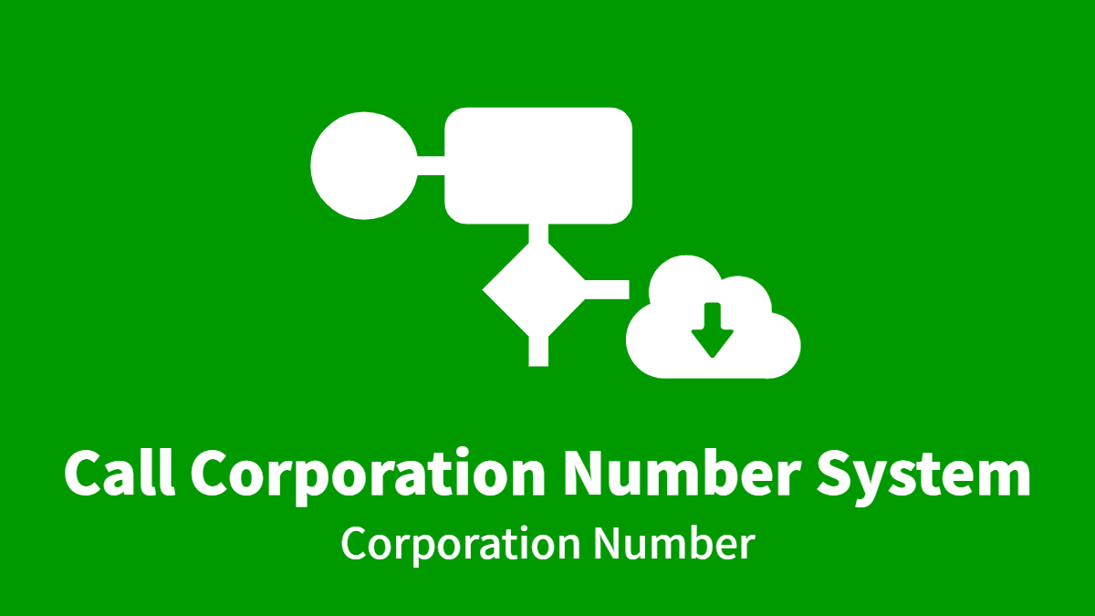 Call Corporation Number System (Web-API)