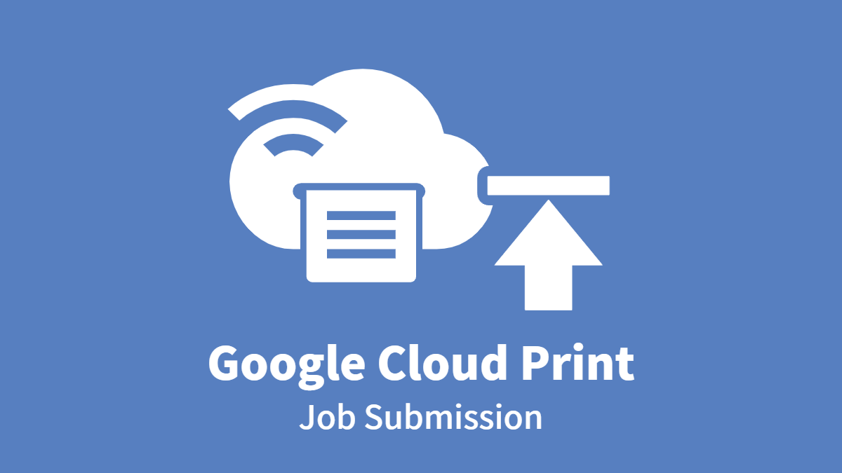 Submit Print Job via GCP Service (Single)