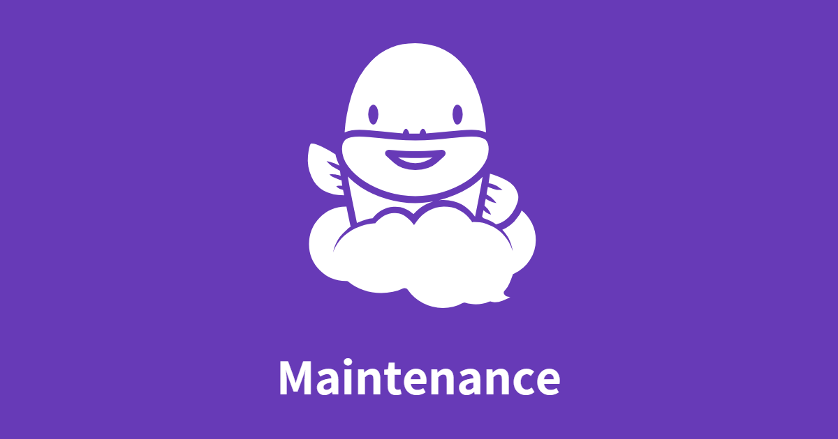 2026-06-14 15:00 (UTC) Unavailable, System Version Update/Maintenance