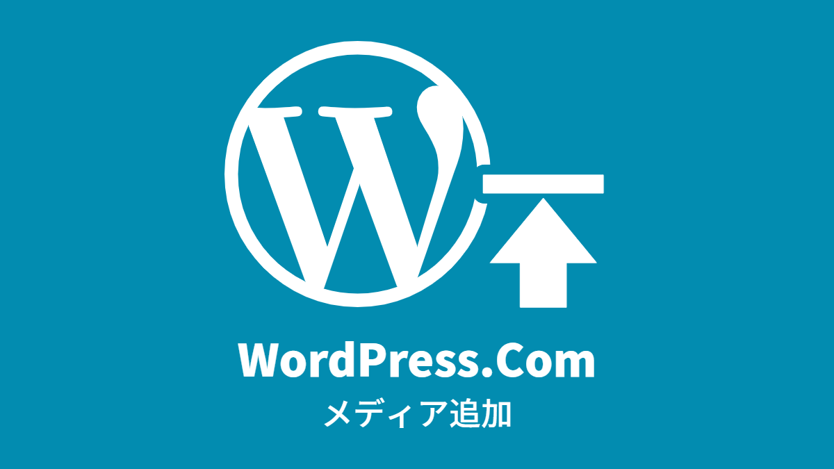 WordPress.Com: メディア追加