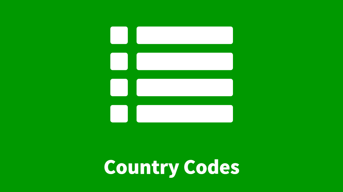 Country Codes