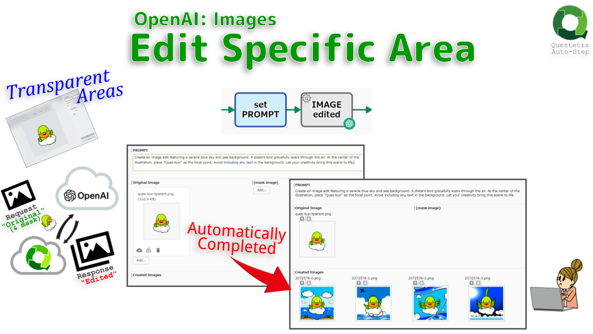 OpenAI #Images: Edit Specific Area