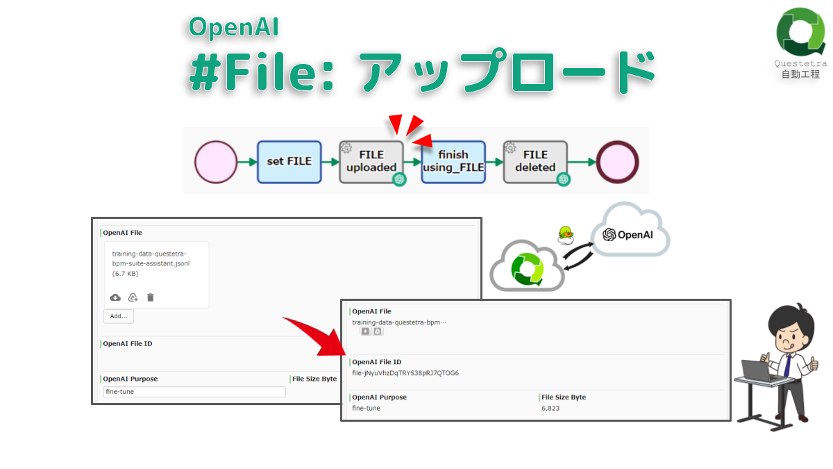 OpenAI #File: アップロード