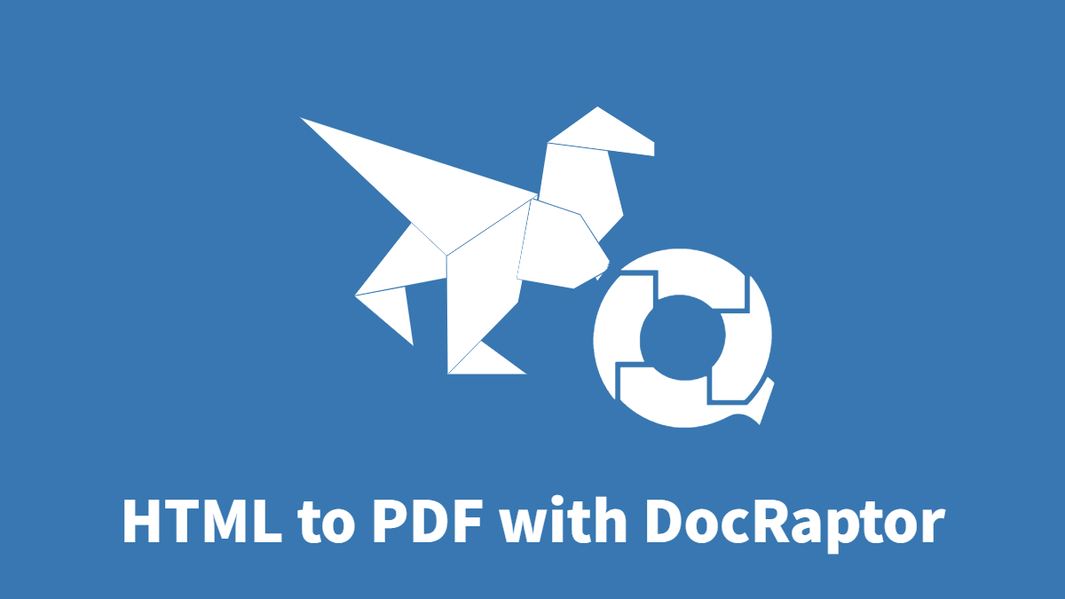 Generating PDF files from HTML with inserted business data (integrated with DocRaptor)