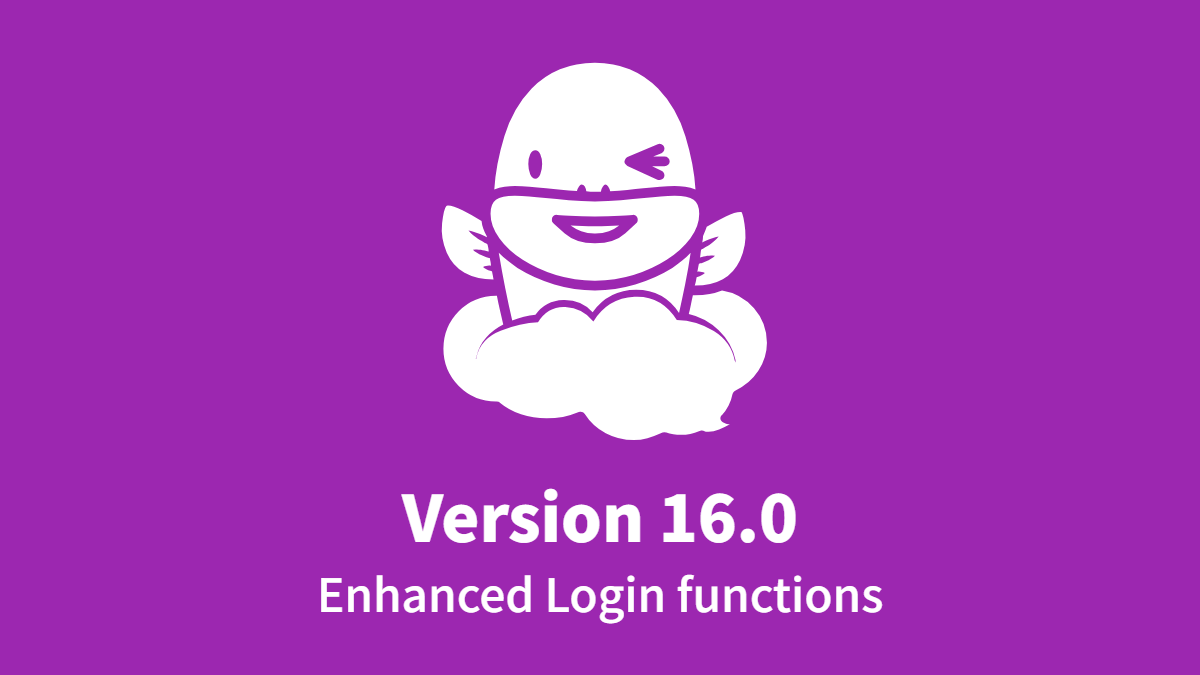 2024-04-14 Ver 16.0 Enhanced Security Concerning Logging In